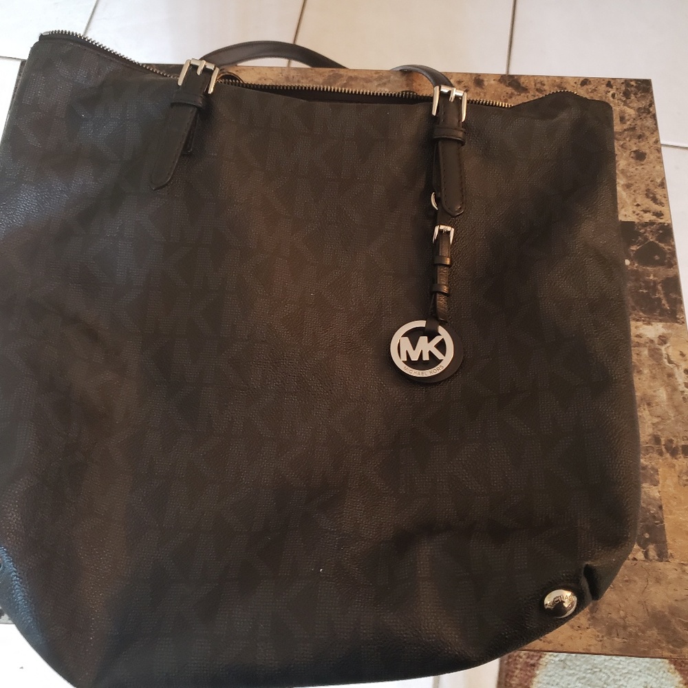 Michael Kors leather bag.